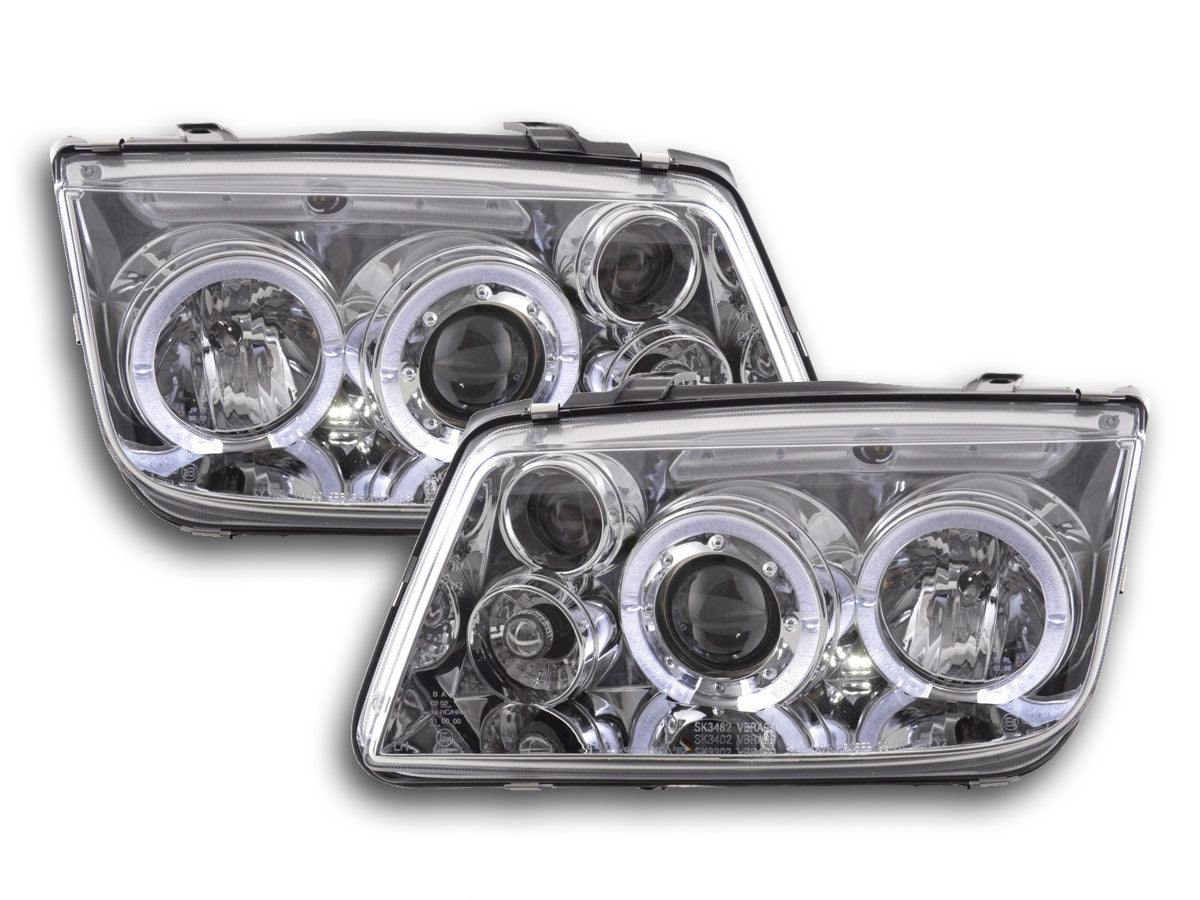 Scheinwerfer Set VW Bora Typ 1J 98-05 chrom Scheinwerfer Set VW Bora Typ 1J 98-05 chrom